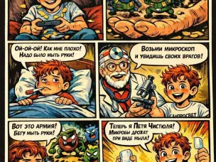 Роспотребнадзор представляет: приключения Пети Лентяева!